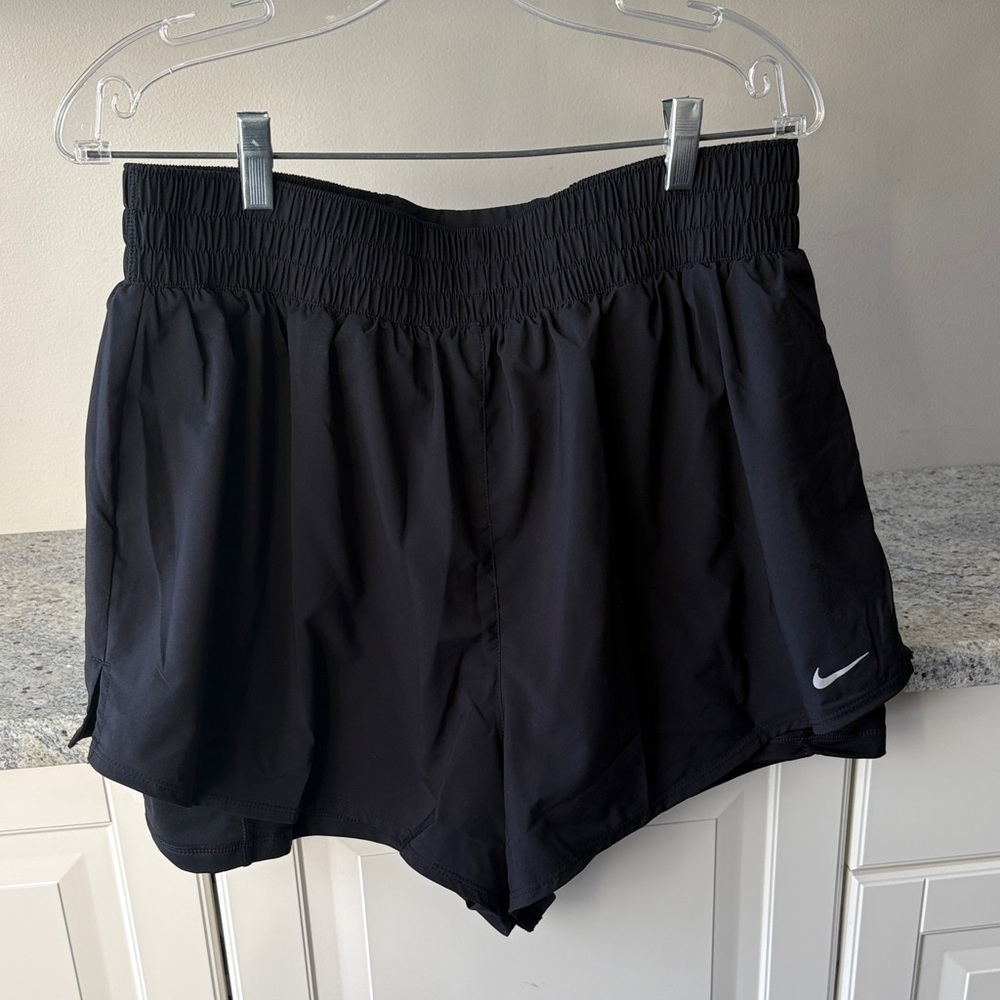 Nike Women's Black Athletic running gym Shorts